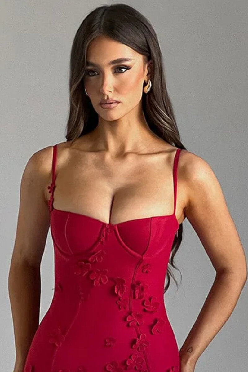 Sukienka Dalary czerwona