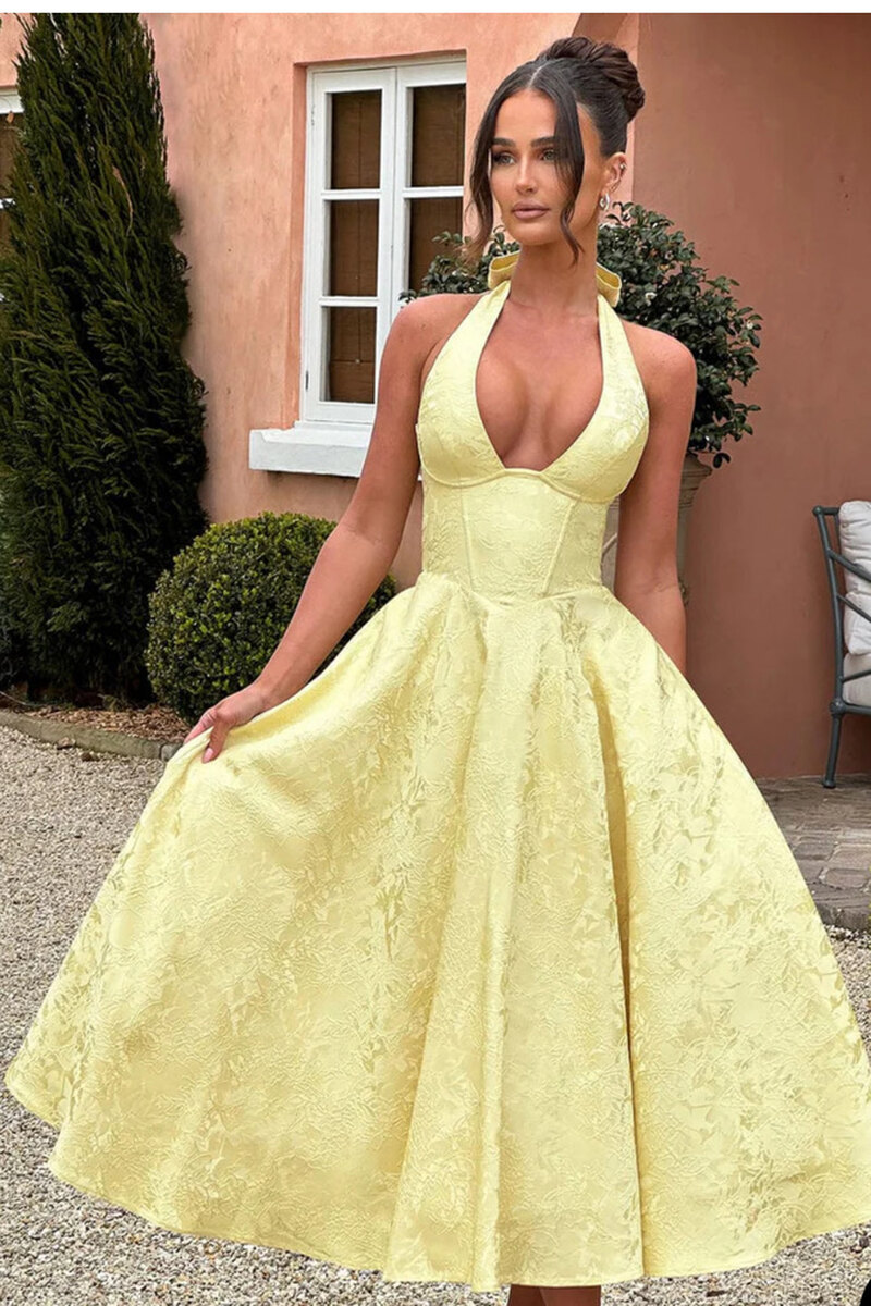 Sukienka Effie żółta